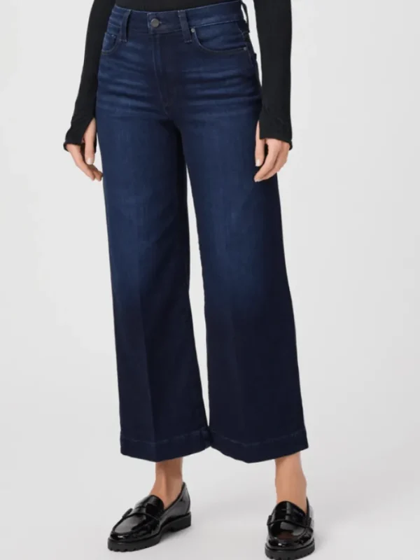 Paige Denim | Luxury Gifts^ANESSA Wide Leg Jeans 6183F72 B699 Col Starboard