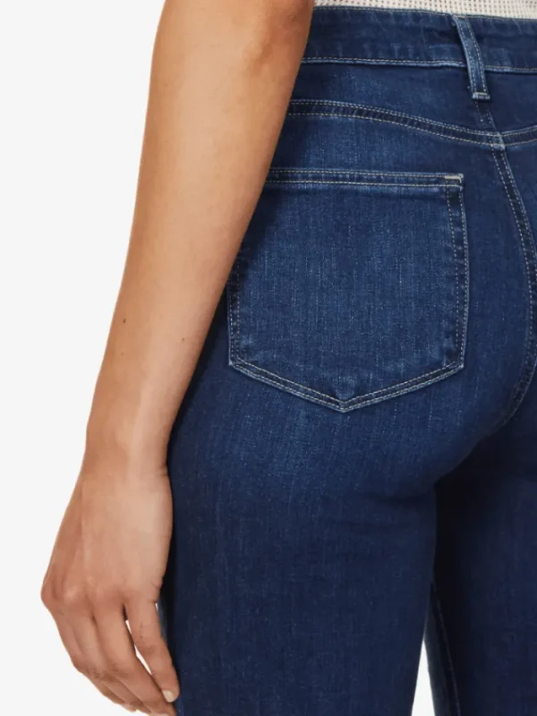 Paige Denim | Gifts Under £250^Hoxton M Straight High Rise Cotton Blend Denim Jeans Brentwood 3