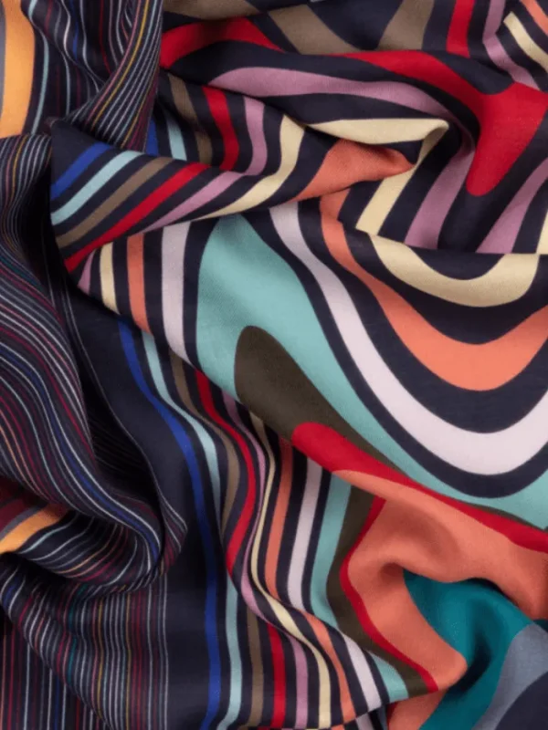 Paul Smith Scarves & Gloves | Gifts Under £250^Como Swirl Scarf W1A-250C-M491-90-0