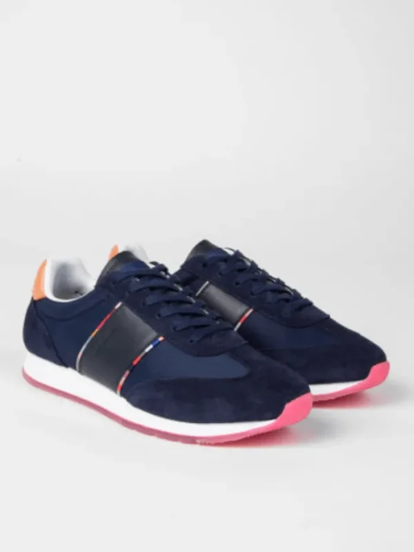 Paul Smith Footwear | Footwear^Navy 'Booker' Trainers W1S-BKR02-HSUE.49