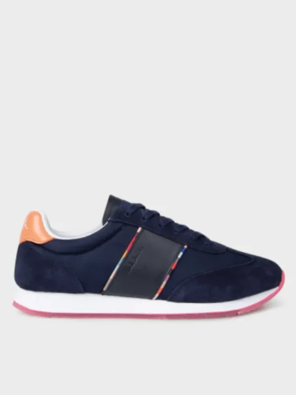 Paul Smith Footwear | Footwear^Navy 'Booker' Trainers W1S-BKR02-HSUE.49
