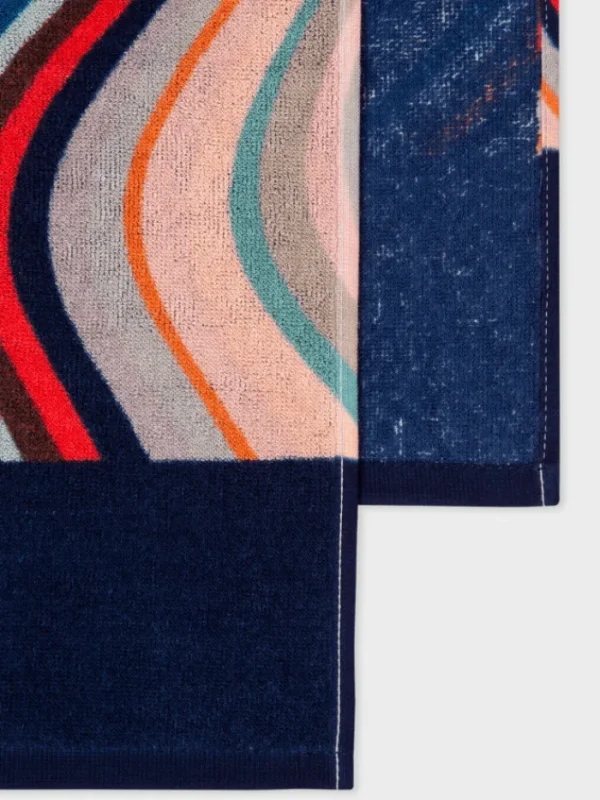 Paul Smith Gifts Under £100^Swirl Stripe Beach Towel W1A-204G-HV288-90