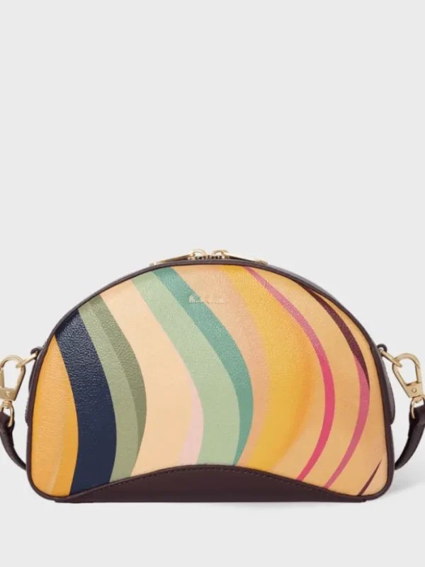 Paul Smith Bags | Luxury Gifts^Women's 'Dusky Swirl' Leather Curved Camera Bag W1A-8032-GS