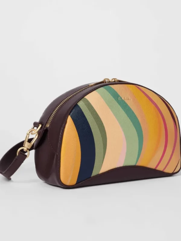 Paul Smith Bags | Luxury Gifts^Women's 'Dusky Swirl' Leather Curved Camera Bag W1A-8032-GS