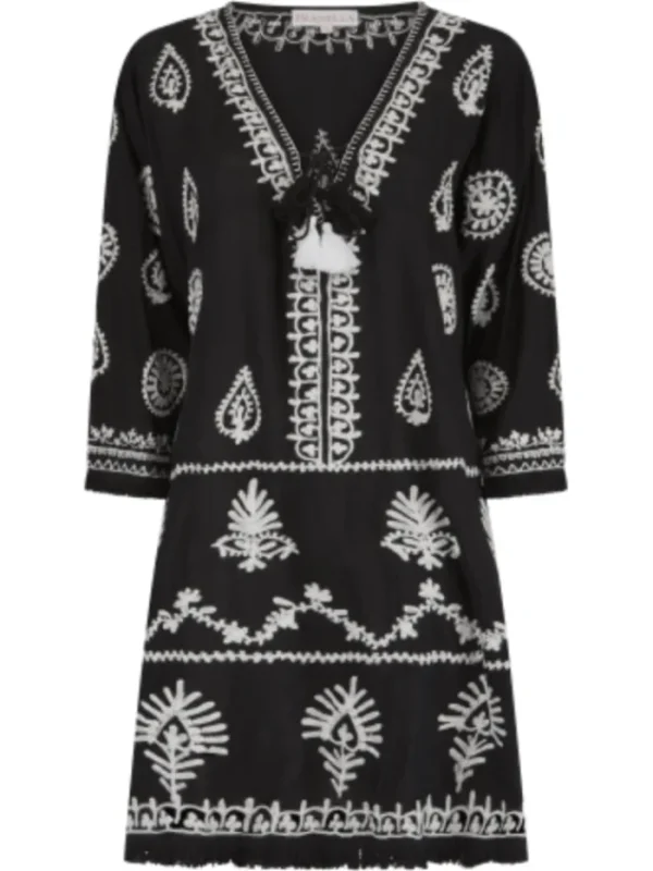 Pranella Dresses | Beachwear^AGGIE Dress In Black And Pearl