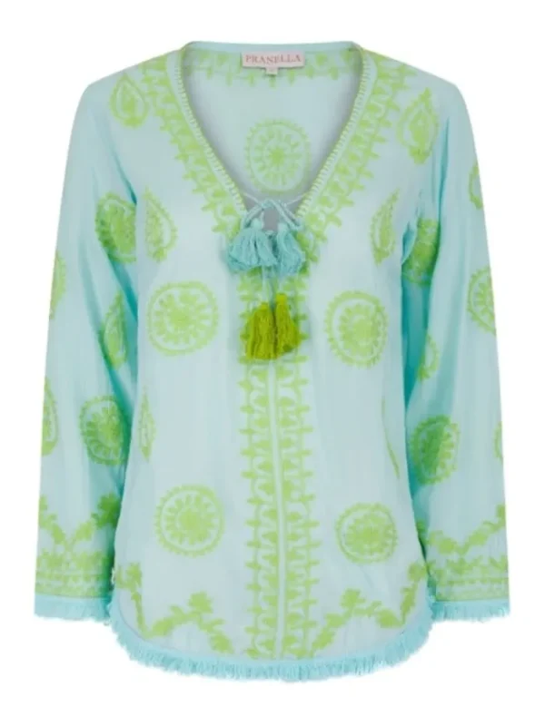 Pranella Tops | Beachwear^Cicy Top Aqua Lime