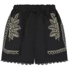 Pranella Shorts | Beachwear^IZZIE Black And Gold Shorts