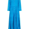 Pranella Dresses | Beachwear^Victoria Maxi Dress In Greek Blue