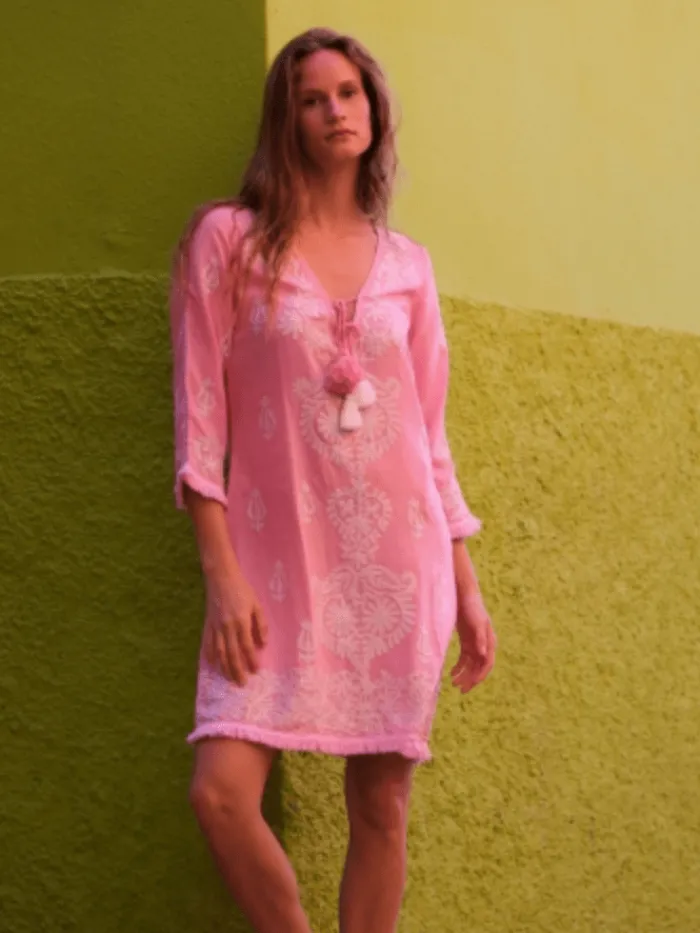 pranella_womens_aggie_dre_2.webp Pranella Dresses | Beachwear^Women's AGGIE Dress In Pink And Lilac