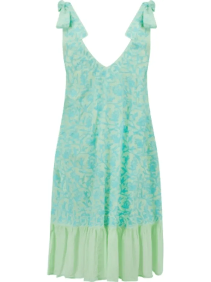 pranella_womens_aruba_min_1.webp Pranella Dresses | Beachwear^Women's ARUBA Mint And Aqua Sleeveless Dress