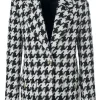 Riani Coats And Jackets | Luxury Gifts^Black Patterned Giant Houndstooth Blazer 381750 4179 Col 987