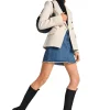 Riani Coats And Jackets | Gifts Under £250^Cream Tweed Double Breasted Blazer 381730 4176 Col 0110