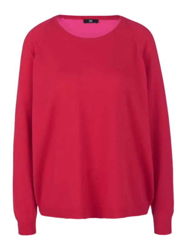 Riani Knitwear | Gifts Under £250^Extra Fine Merino Wool Pullover In Red/Pink 377100 7534 Col 360