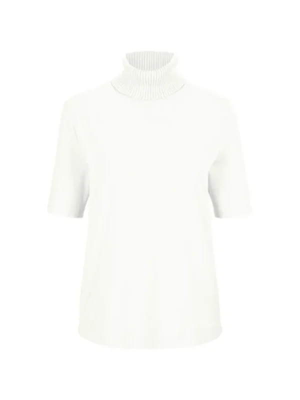 Riani Knitwear | Gifts Under £100^High Neck Short Sleeve Top In Daydream 388610 7271 Col 801