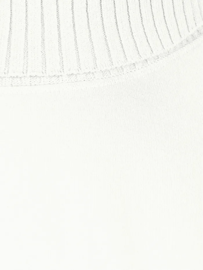 riani_high_neck_short_sle_2.webp Riani Knitwear | Gifts Under £100^High Neck Short Sleeve Top In Daydream 388610 7271 Col 801