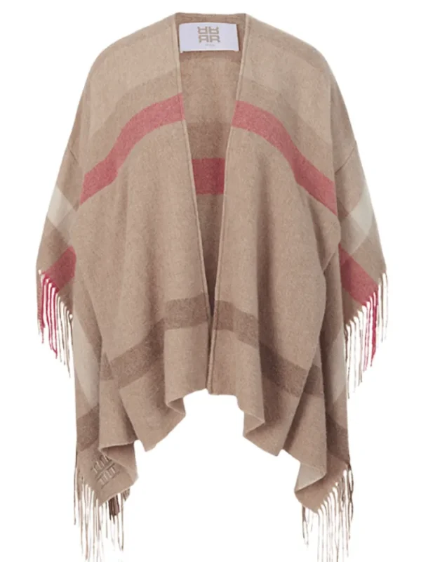 Riani Coats And Jackets | Ponchos And Wraps^Large Checked Poncho 389640 9550 Col 855