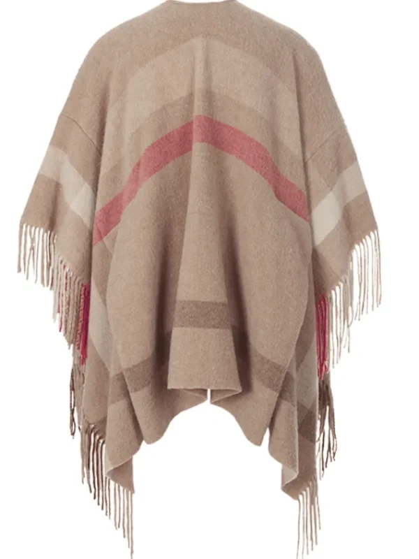 Riani Coats And Jackets | Ponchos And Wraps^Large Checked Poncho 389640 9550 Col 855