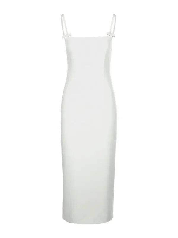 Riani Dresses | Gifts Under £100^Off-White Slim Dress With Spaghetti Straps 216400-4139 110