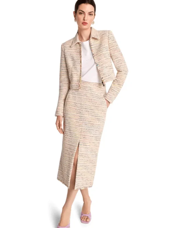 Riani Skirts | Gifts Under £250^Sandy Tweed Midi Skirt 444770 4247 Col 0862