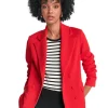 Riani Coats And Jackets | Gifts Under £250^Scuba Heartbeat Red Double Breasted Blazer 371440-8190