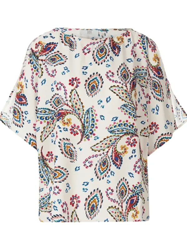 Riani Tops | Gifts Under £100^Short Sleeved Blouse In Provence Print 445570 4261 Col 184