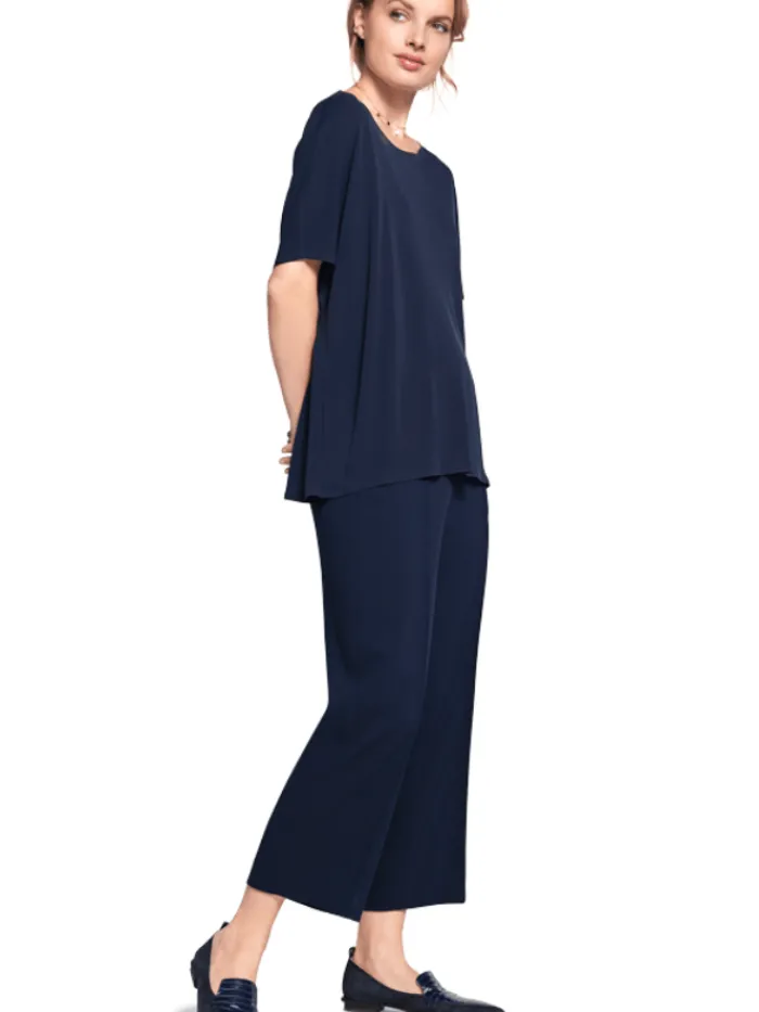 riani_t_deep_blue_culotte_0.webp Riani Trousers | Gifts Under £100^T Deep Blue Culotte Trousers 393740 5142 421