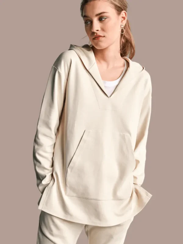 Riani Loungewear | Gifts Under £100^T Opaline Cream Hooded Sweater 188605 8141 810