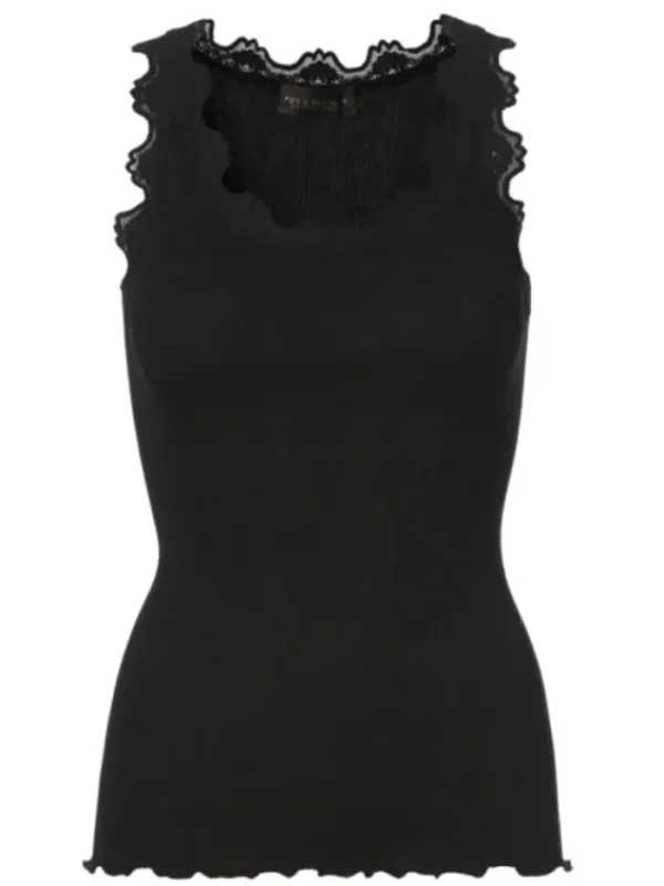 Rosemunde Tops | Gifts Under £100^T Iconic Silk Long Top Black 5205 010