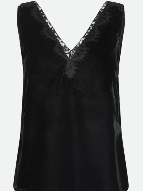 Rosemunde Party Wear | Tops^Women's Aomi Lace Top In Black W1058 Col 010