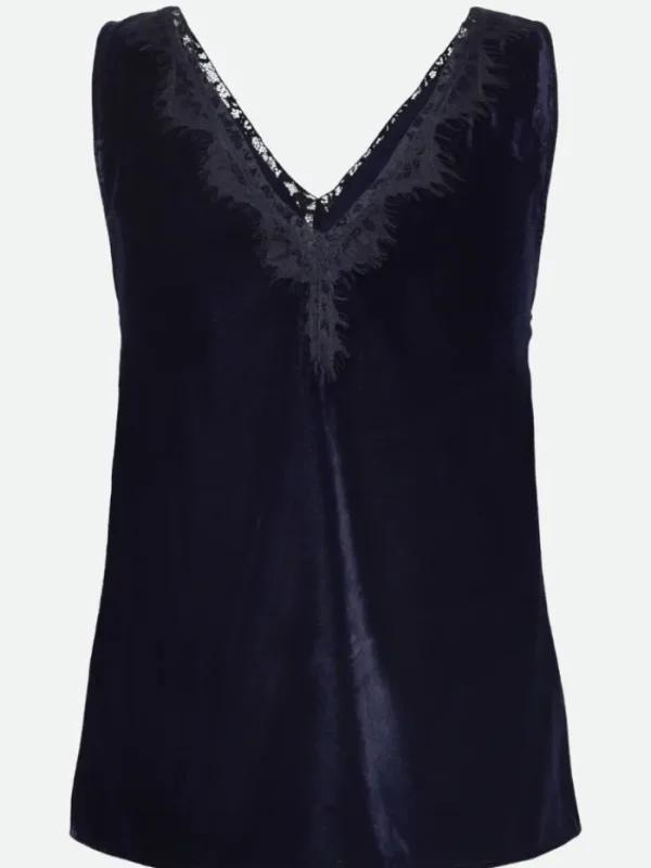 Rosemunde Party Wear | Tops^Women's Aomi Lace Top In Navy W1058 Col 135