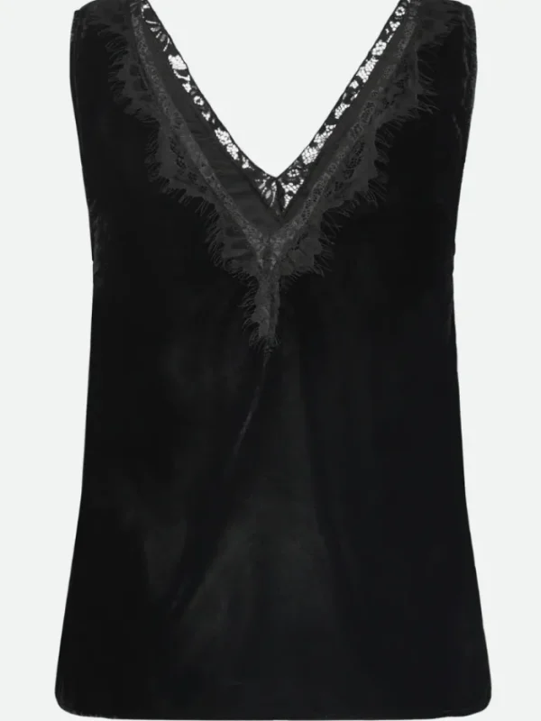 Rosemunde Party Wear | Tops^Women's Aomi Lace Top In Black W1058 Col 010