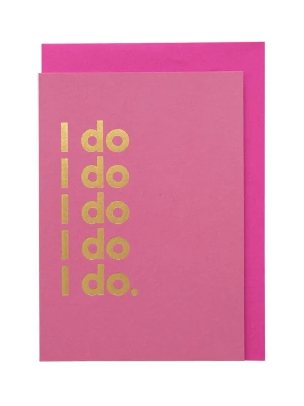 SAY IT WITH SONGS Gift Sale | Cards And Printed Frames^T 'I Do, I Do, I Do' by Abba Greeting Card