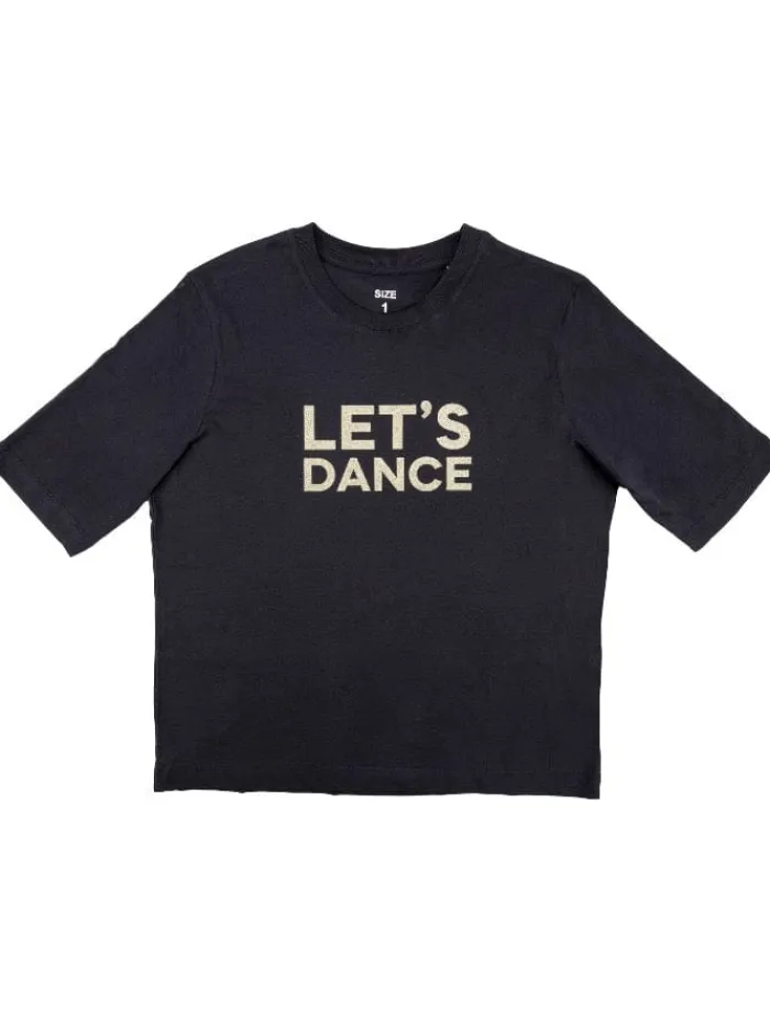 say_it_with_songs_t_lets__0.webp SAY IT WITH SONGS Sweatshirts And T-Shirts | Tops^T Let’s Dance Grey/Blue T Shirt