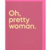 SAY IT WITH SONGS Gift Sale | Cards And Printed Frames^T 'Oh Pretty Woman’ by Roy Orbison Greeting Card