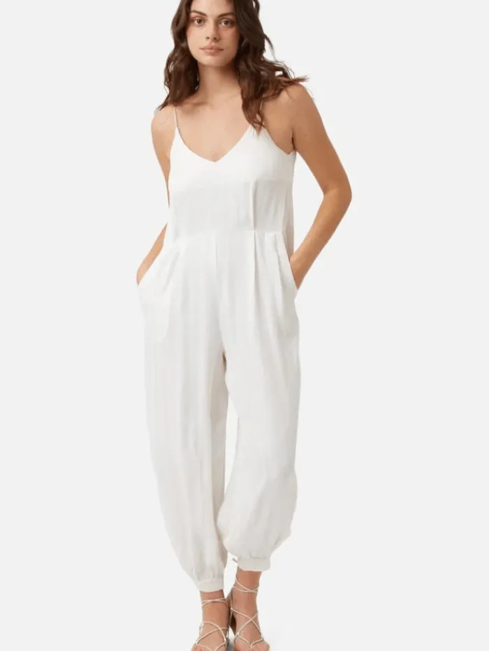 traffic_people_telling_st_0.webp Traffic People Dresses | Gifts Under £50^Telling Stories Jumpsuit White TGS12435035