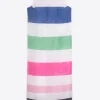Vilagallo Dresses | Gifts Under £250^LIANA Midi Linen Dress In Multicolour Stripes 31226