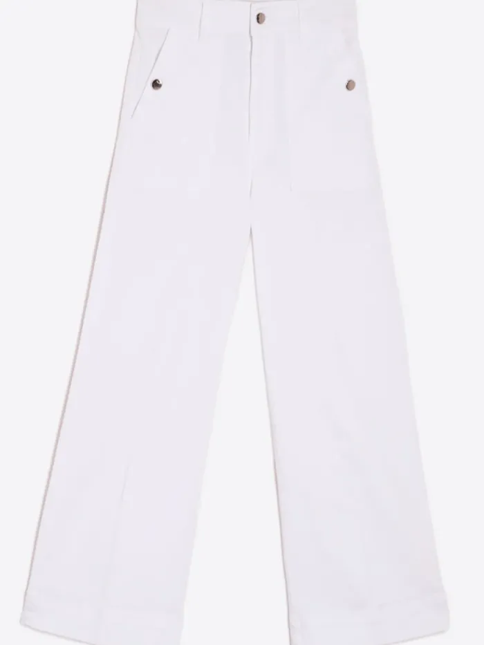 vilagallo_womens_noa_wide_0.webp Vilagallo Trousers | Gifts Under £250^Women's NOA Wide Leg Cropped Trousers In White 32147