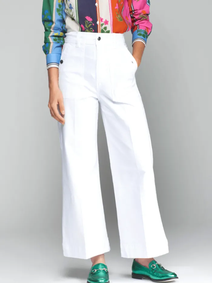 vilagallo_womens_noa_wide_1.webp Vilagallo Trousers | Gifts Under £250^Women's NOA Wide Leg Cropped Trousers In White 32147