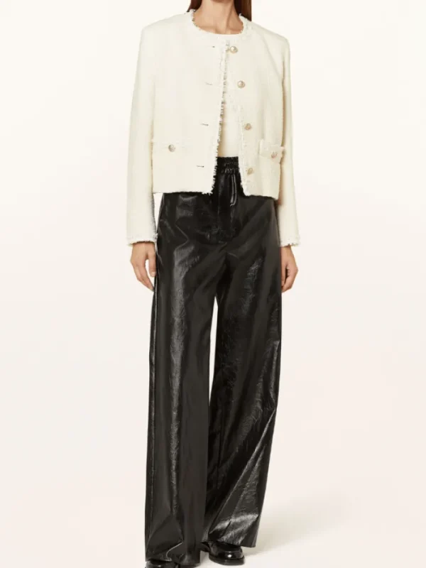 Weekend By Max Mara Coats And Jackets | Luxury Gifts^BALIA Women's Bouclé Jacket In Ecru 25150410616 Co