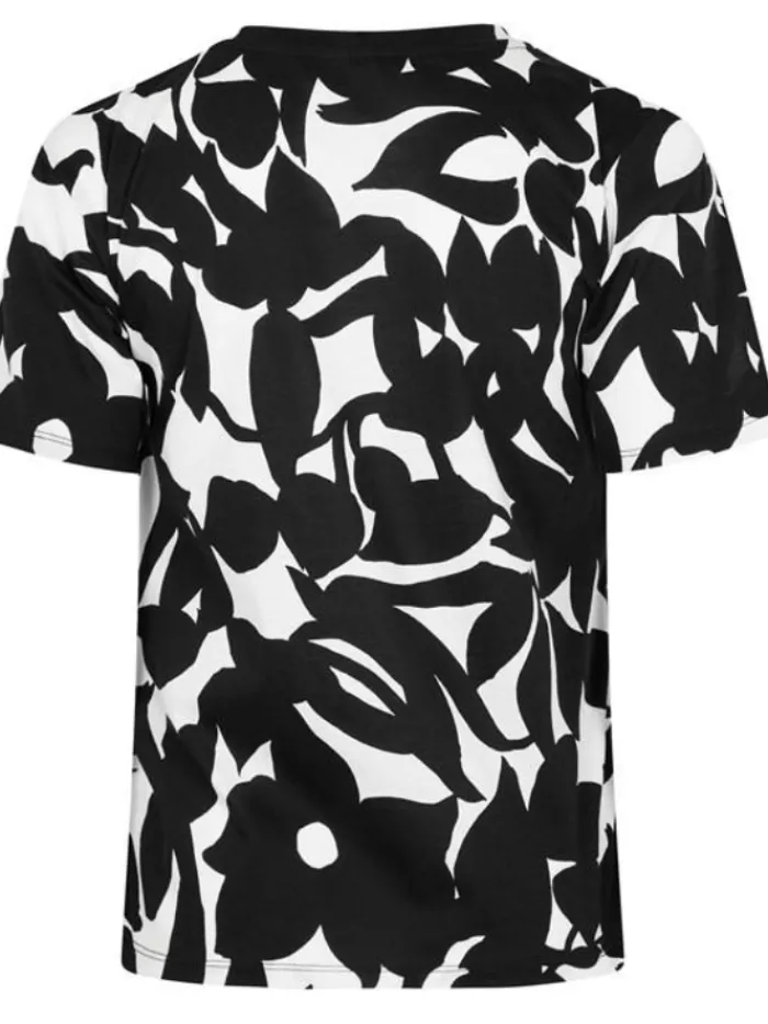 weekend_by_max_mara_cerch_3.webp Weekend By Max Mara Tops | T-Shirts^Cerchio Printed Cotton T Shirt 23597603396 Col 001