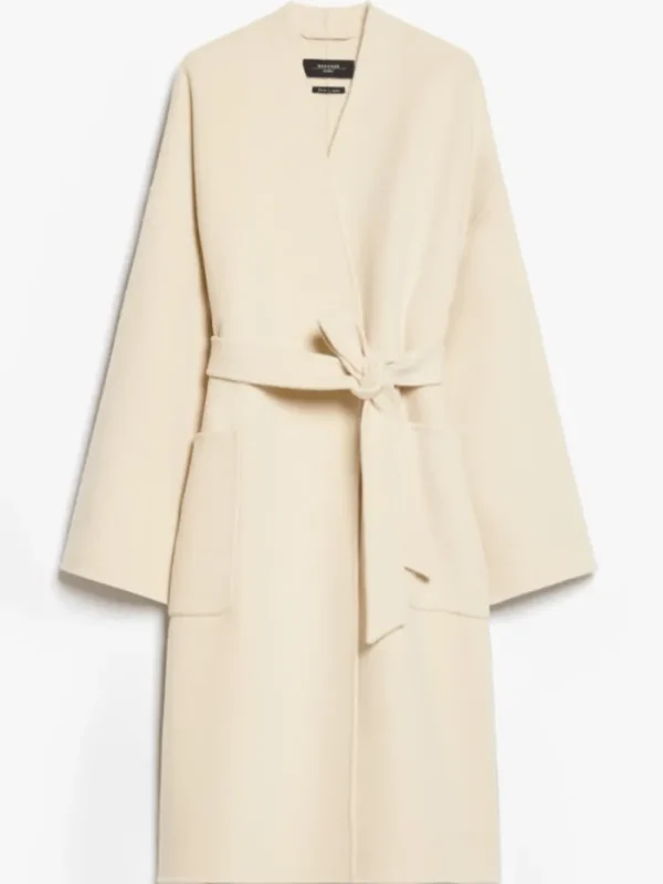 Weekend By Max Mara Coats And Jackets | Luxury Gifts^ERIS Wool Robe Coat In Beige 2425016011 Col 064