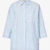 Weekend By Max Mara Tops | Gifts Under £250^Giralda Cotton Striped Shirt 23511606396 Col 34