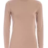 Weekend By Max Mara Tops | Gifts Under £100^Multif Camel Jersey Turtleneck Jumper 23594603336