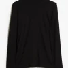 Weekend By Max Mara Tops | Gifts Under £100^Multif Black Jersey Turtleneck Jumper 23594603336