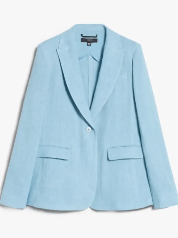 Weekend By Max Mara Coats And Jackets | Luxury Gifts^NALUT Linen Canvas Blazer 2415041032 Col 025