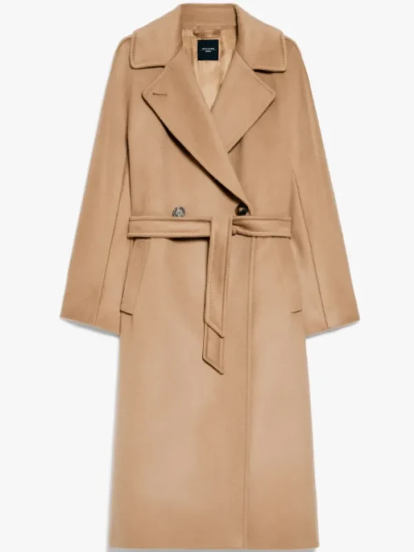 Weekend By Max Mara Coats And Jackets | Luxury Gifts^RESINA Belted Wool Coat In Camel 24250160926 Col 0