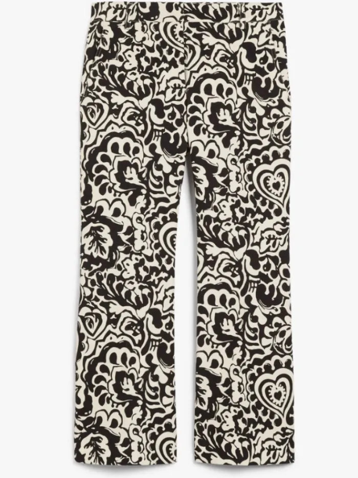weekend_by_max_mara_women_0-15.webp Weekend By Max Mara Trousers | Gifts Under £250^Women's CADMIO Printed Canvas Trousers 2515131122