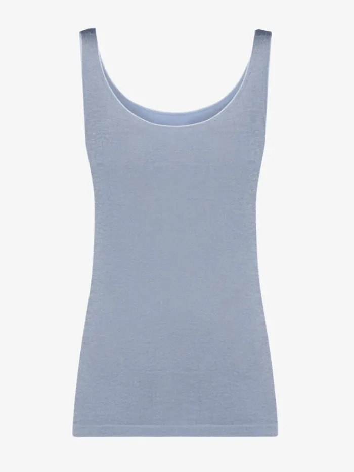 wolford_ss_jamaika_top_bl_0.webp Wolford Sweatshirts And T-Shirts | Gifts Under £50^SS Jamaika Top Blue Tempest 55035 5700