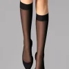 Wolford Gifts Under £50^SS Velvet De Luxe 50 Knee Highs Black 30923 7005